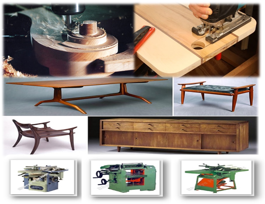 Woodwork Machinery and Machinist for Interior Decoration