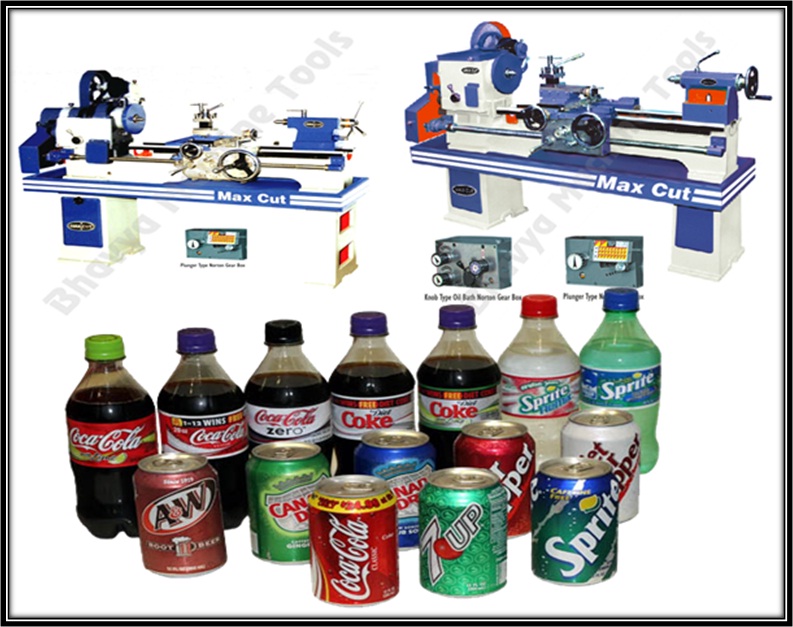 Lathe in Soft Drink Processing 