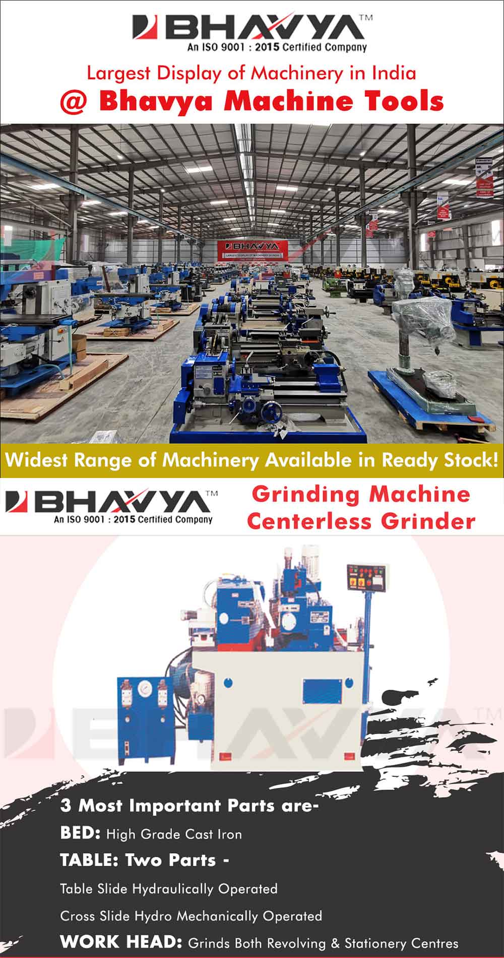 Grinding Machine Centerless Grinder