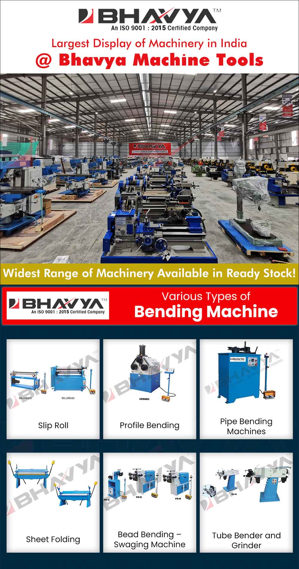 Various Types of Bending Machine