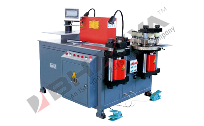 copper busbar cutting machine