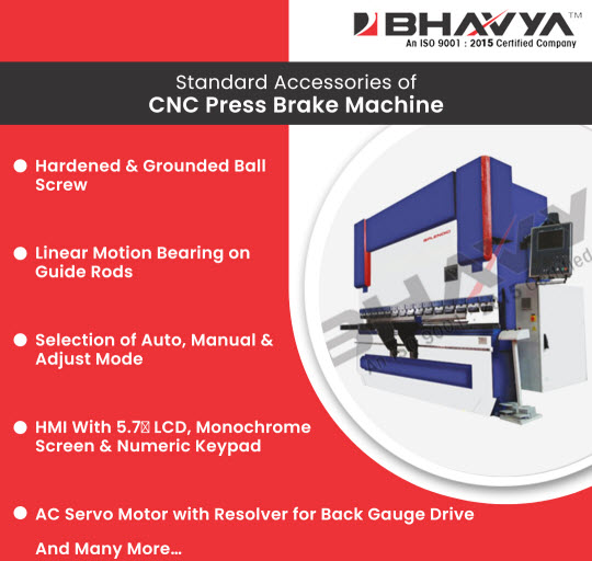 Accessories of CNC Press Brake Machines